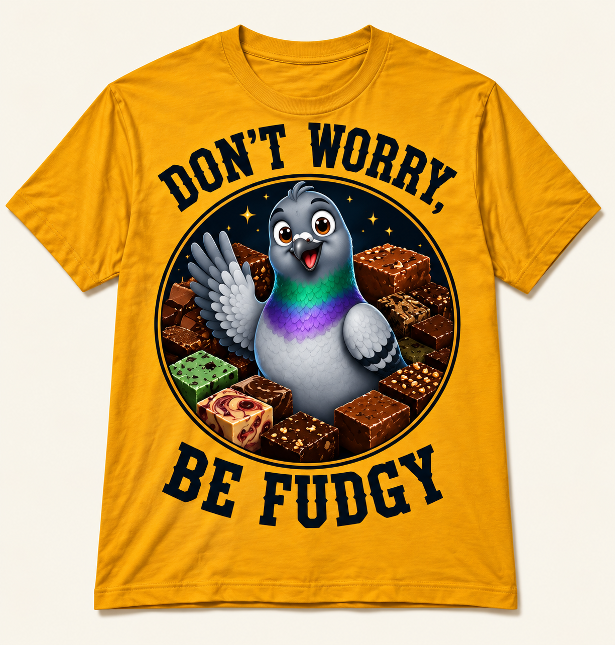 Don't worry, be fudgy