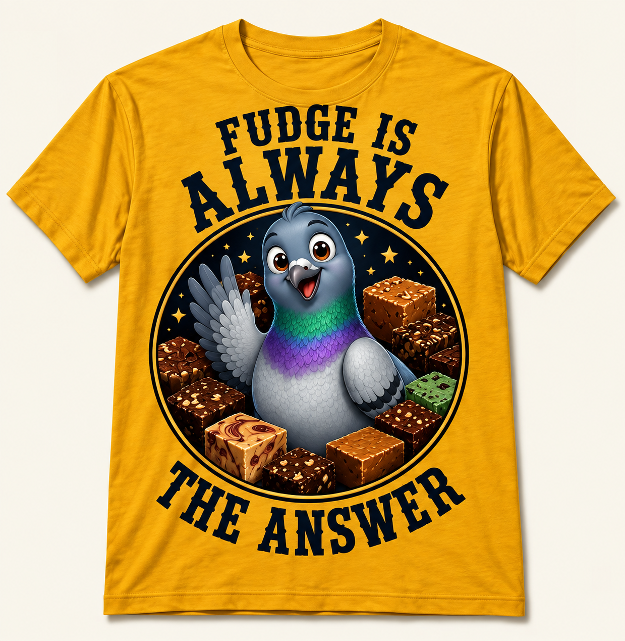 fudge is always the answer