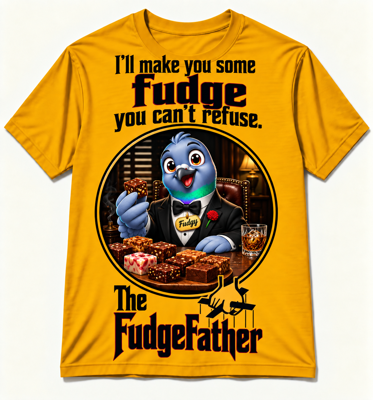 I'll make you some fudge
you can't refuse.